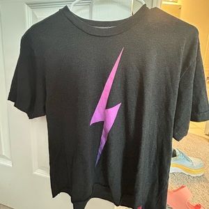 aviator nation cropped tee